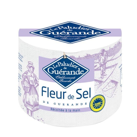 Comprar online FLOR DE SAL DE GUERANDE EN BOTE 125 gr de LE PALUDIER SAL GUÉRANDE. Imagen 1