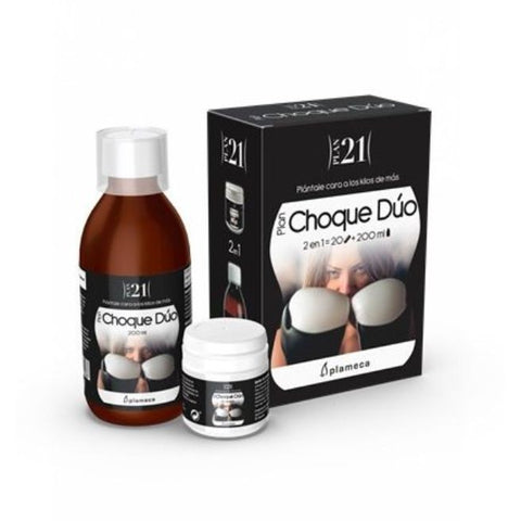Comprar online PLAN 21 CHOQUE DUO 200 ml + 20 Caps de PLAMECA. Imagen 1