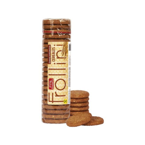 Comprar online FROLLINI (Galletas) CEREALES ECO Paq. 250 g de ESPIGA BIOLOGICA. Imagen 1
