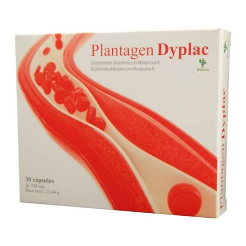 Comprar online PLANTAGEN DYPLAC 30 Caps de BOTANIA. Imagen 1
