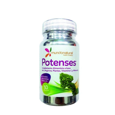 Comprar online POTENSES 30 CAPSULAS de MUNDO NATURAL. Imagen 1