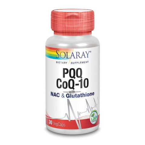 Comprar online PQQ COQ10 30 Vcaps de SOLARAY. Imagen 1