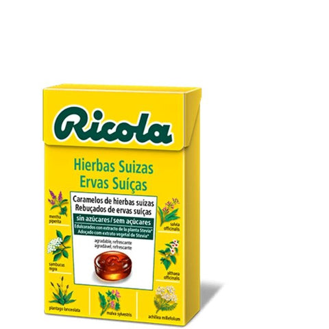 Comprar online CARAMELO S/AZ HIERBAS 50gr de RICOLA. Imagen 1