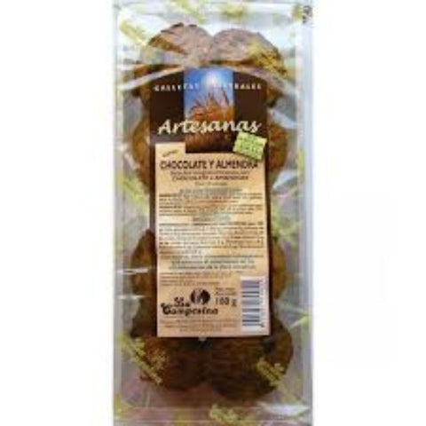 Comprar online GALLETA ARTESANA CHOCO ALMENDRA 180 GR de CAMPESINA. Imagen 1