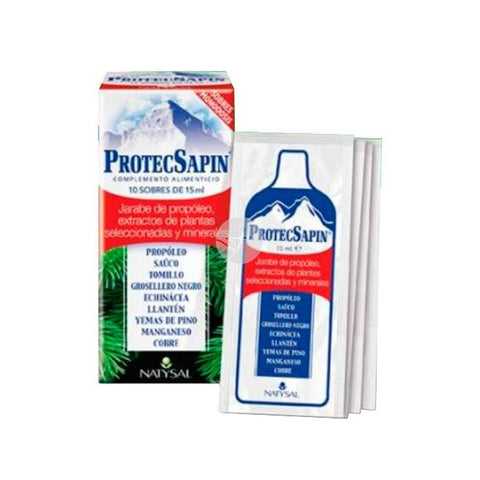 Comprar online PROTECSAPIN COMPLEX SOBRES MONODOSIS de NATYSAL. Imagen 1