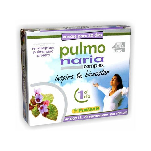 Comprar online PULMONARIA COMPLEX 30 Caps de PINISAN. Imagen 1