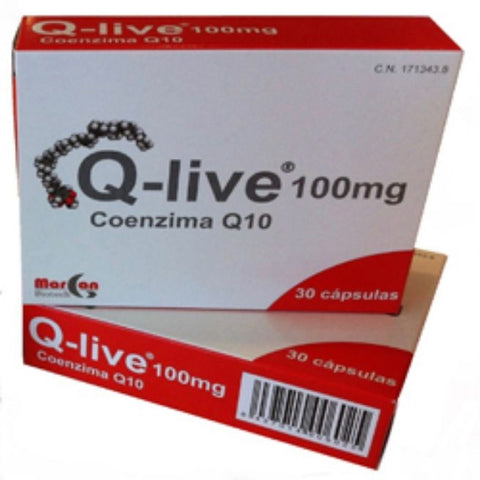 Comprar online Q-LIVE 30 CAPS de MARGAN BIOTECH. Imagen 1