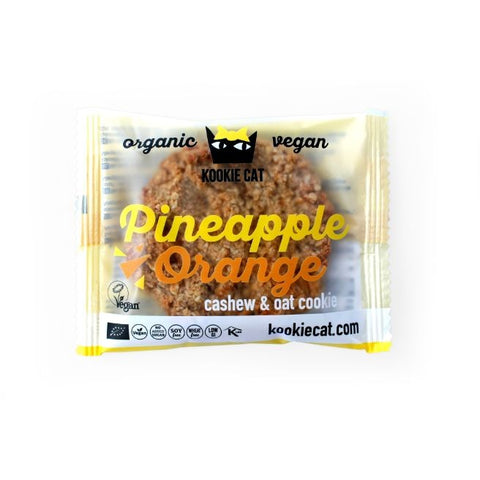 Comprar online GALLETA DE PIÑA Y NARANJA 50 G de KOOKIECAT. Imagen 1