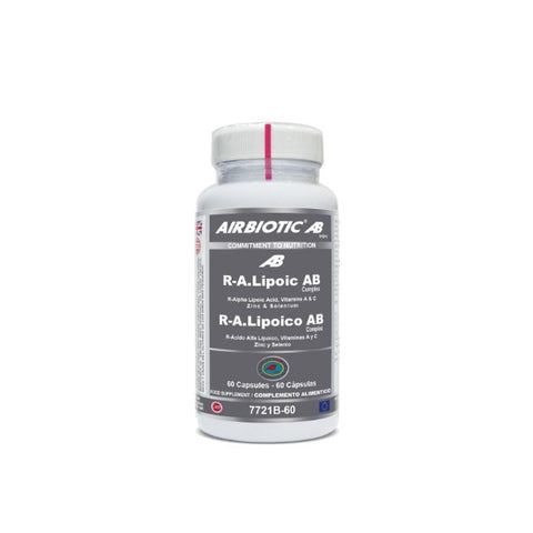 Comprar online R-A LIPOICO AB COMPLEX R-Acido Alfa Lipoico, Vitam de AIRBIOTIC. Imagen 1