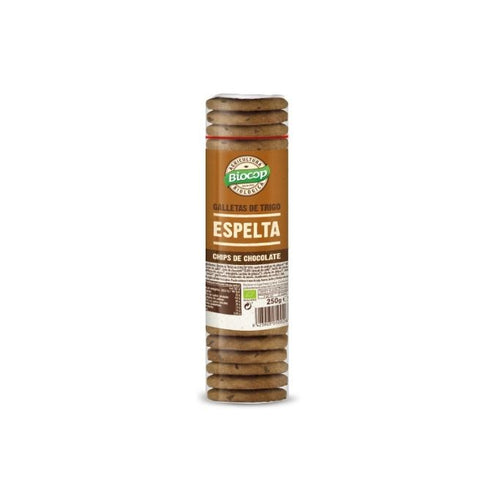 Comprar online GALLETA ESPELTA CHIP DE CHOCO BIOCOP 250 G de BIOCOP. Imagen 1