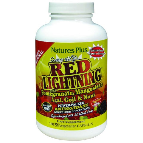 Comprar online RED LIGHTNING 180 Comp de NATURES PLUS. Imagen 1