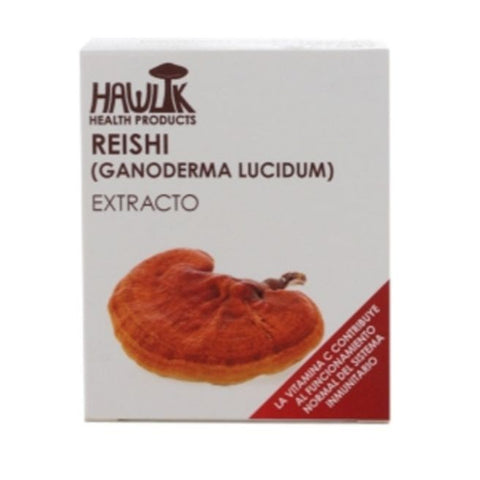 Comprar online REISHI (GANODERMA LUCIDUM) EXTRACTO PURO 60 Vcaps de HAWLIK. Imagen 1