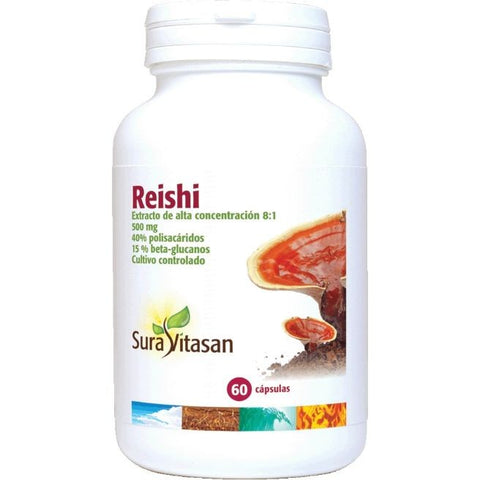 Comprar online REISHI 500 MG 60 Vcaps de SURA VITASAN. Imagen 1