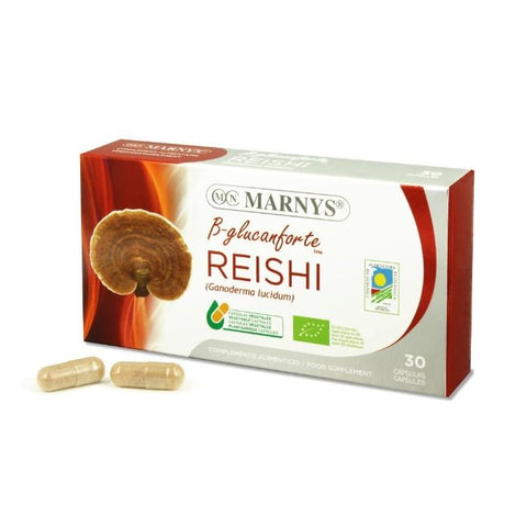Comprar online REISHI BIO 30 CAPS. VEGETALES x 400mg de MARNYS. Imagen 1