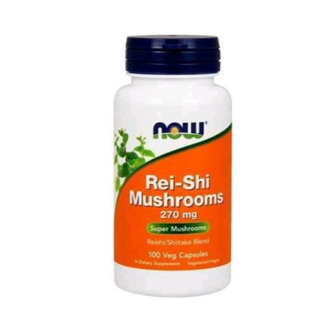 Comprar online REI-SHI HONGOS COMB REISHI Y SHIITAKE 100 VCAPS de NOW. Imagen 1