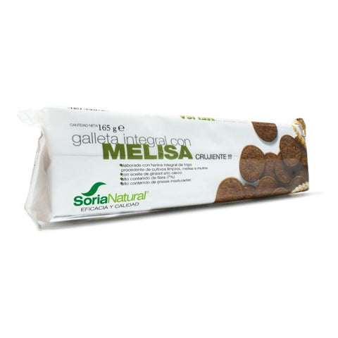 Comprar online GALLETA INTEGRAL MELISA 165 gr de ALECOSOR SORIA NATURAL. Imagen 1