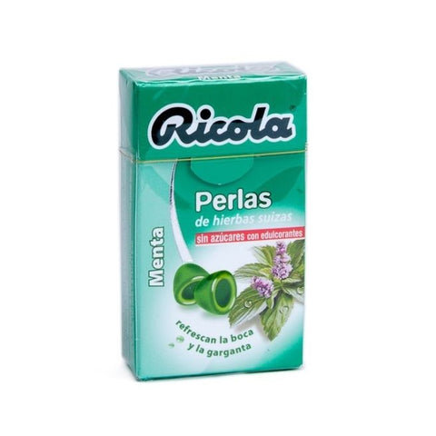 Comprar online RICOLA PERLAS S/A MENTA 25 gr de RICOLA. Imagen 1
