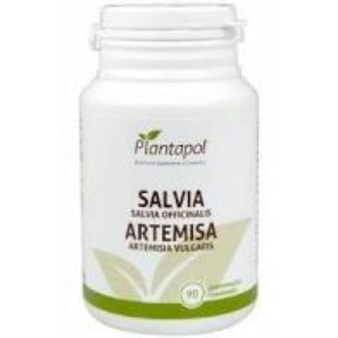 Comprar online SALVIA Y ARTEMISIA 90 COMPRIMIDOS 530 MG de PLANTA POL. Imagen 1