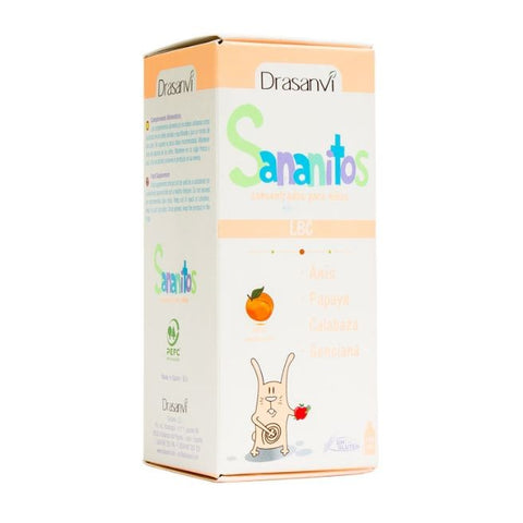 Comprar online SANANITOS LBC JARABE 150 ml de DRASANVI. Imagen 1