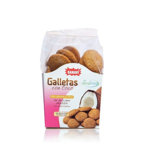 Comprar online GALLETAS DE COCO de SANAVI. Imagen 1