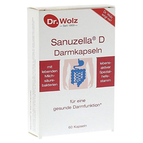 Comprar online SANUZELLA D 60 Caps de DR WOLZ. Imagen 1