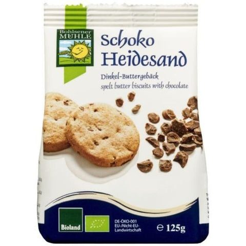 Comprar online GALLETAS DE ESPELTA Y CHOCOLATE BIO 125 gr de BOHLSENER MÜHLE. Imagen 1