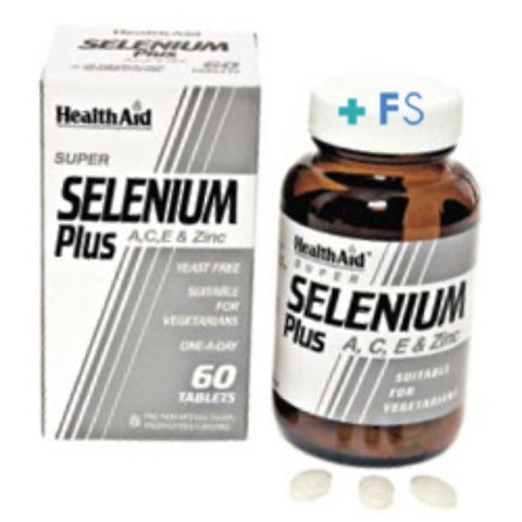 Comprar online SELENIO 200 microgr 60 Comp SELENIUM de HEALTH AID. Imagen 1
