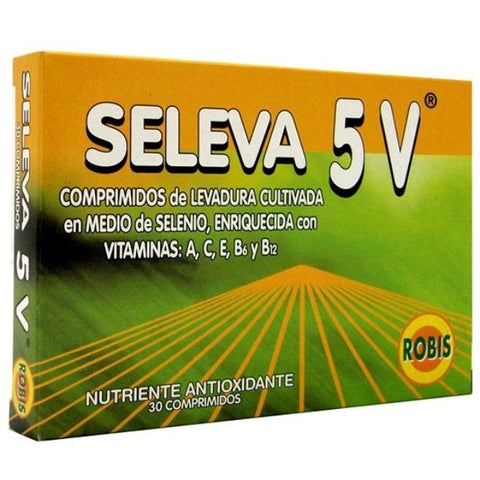 Comprar online SELEVA 5 V LEVADURA 30 Perlas de ROBIS. Imagen 1