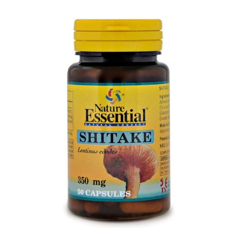 Comprar online SHITAKE MICELIO 350 mg 50 Caps de NATURE ESSENTIAL. Imagen 1