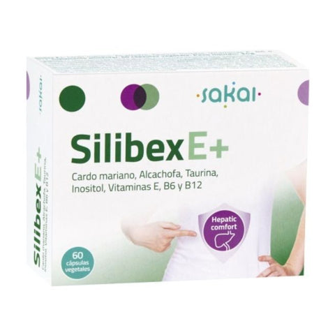 Comprar online SILIBEX E+ 60 Caps de SAKAI. Imagen 1