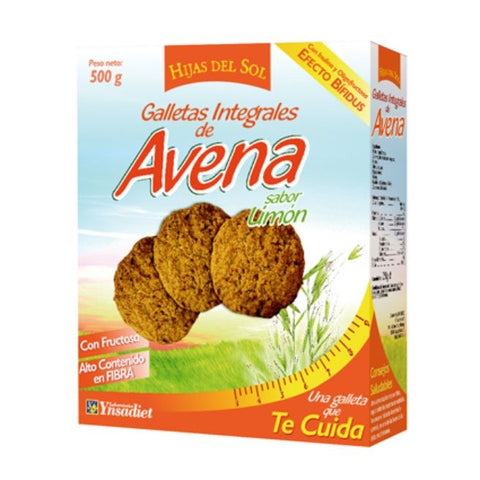 Comprar online GALLETAS FIBRO AVENA 500gr de YNSADIET. Imagen 1