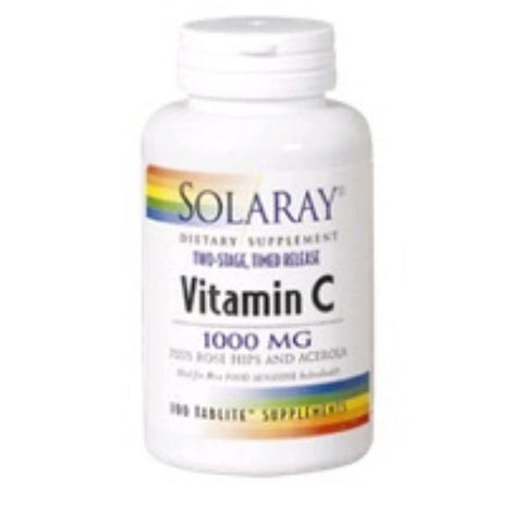 Comprar online SMALL VIT.C 1000 mg- 30 Comp A/R de SOLARAY. Imagen 1
