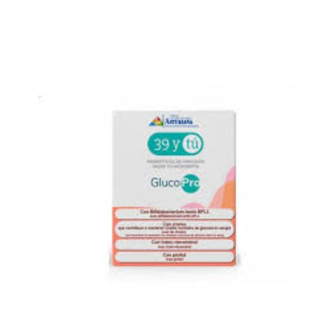 Comprar online SNP-DBT-5 CONTROL DE GLUCOSA 15 sobres de 5 g de 39 Y TU. Imagen 1