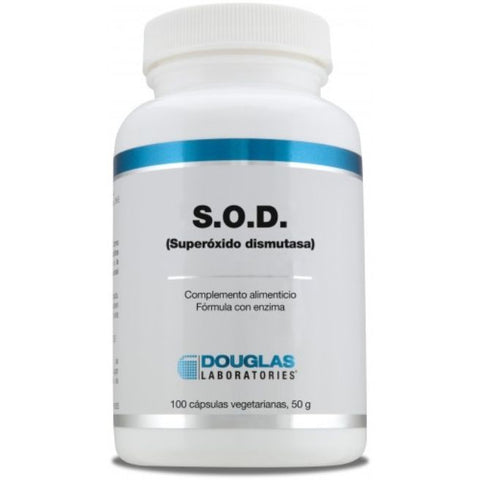 Comprar online SOD SUPEROXIDO DISMUTASA 2000 UMF 100 Caps de DOUGLAS. Imagen 1