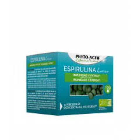 Comprar online SPIRULINA HIERRO 120 comp de PHYTOACTIF. Imagen 1
