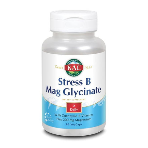 Comprar online STRESS B MAG GLYCINATE 60 Vcaps de KAL. Imagen 1
