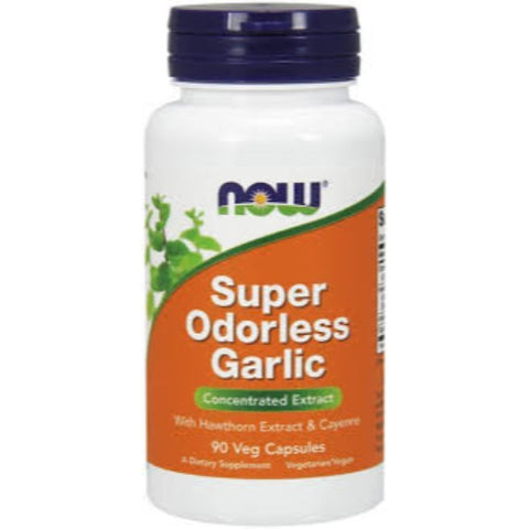 Comprar online SUPER ODORLES GARLIC 90 Caps de NOW. Imagen 1