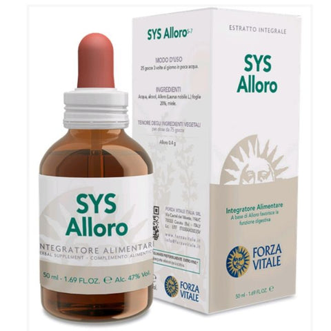 Comprar online SYS ALLORO (Laurel) 50 ML de FORZA VITALE. Imagen 1