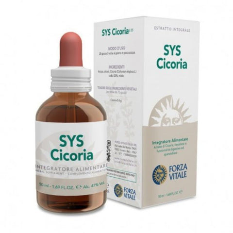 Comprar online SYS CICORIA (Achicoria) 50 ml de FORZA VITALE. Imagen 1