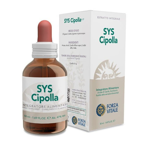 Comprar online SYS CIPOLLA (Cebolla) 50 ml de FORZA VITALE. Imagen 1
