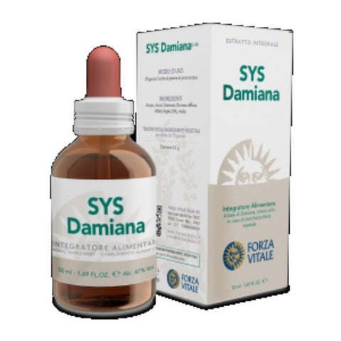 Comprar online SYS DAMIANA 50 ml de FORZA VITALE. Imagen 1