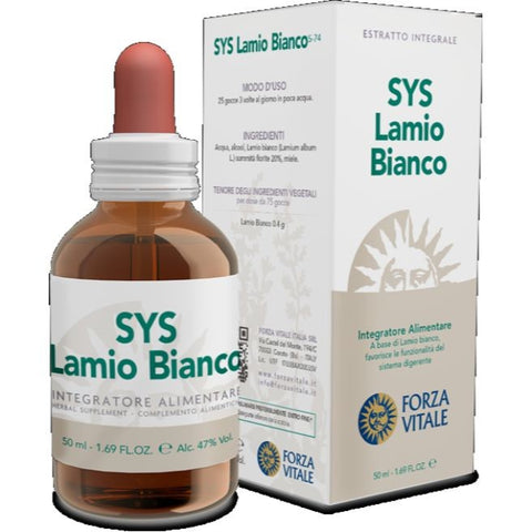 Comprar online SYS LAMIO BIANCO (Lamio blanco) 50 ml de FORZA VITALE. Imagen 1