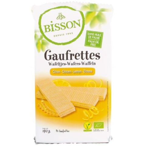Comprar online GAUFRETTES LIMON 190 g de BISSON. Imagen 1