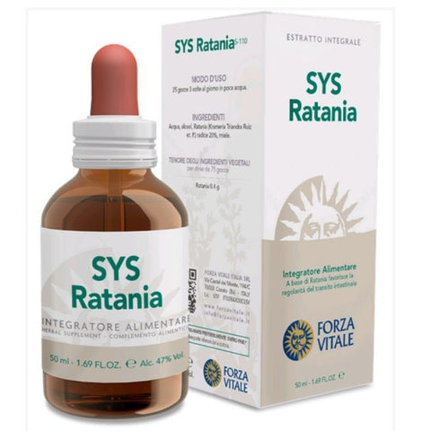 Comprar online SYS RATANIA 50 ml de FORZA VITALE. Imagen 1