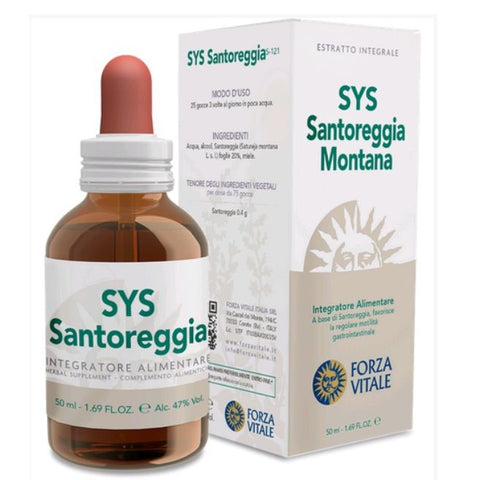 Comprar online SYS SANTOREGGIA (Ajedrea) 50 ml de FORZA VITALE. Imagen 1
