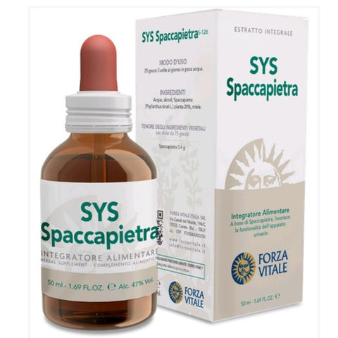 Comprar online SYS SPACCAPIETRA (Rompepiedra) 50 ml de FORZA VITALE. Imagen 1