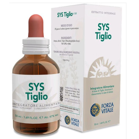 Comprar online SYS TIGLIO (Tilo) 50 ml de FORZA VITALE. Imagen 1
