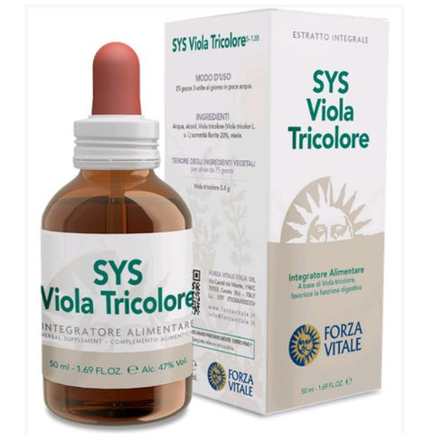 Comprar online SYS VIOLA TRICOLORE (Viola tricolor) 50 ml de FORZA VITALE. Imagen 1