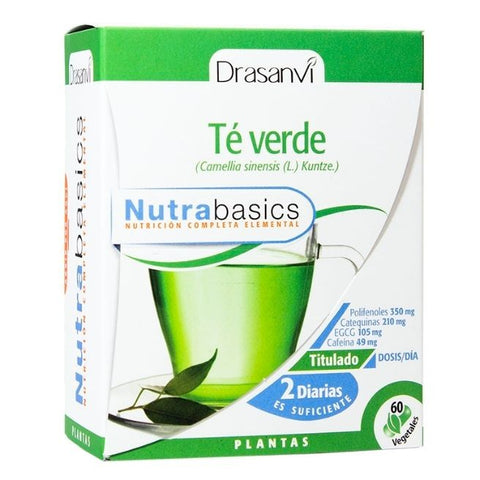 Comprar online TE VERDE 60 Caps NUTRABASICOS de DRASANVI. Imagen 1