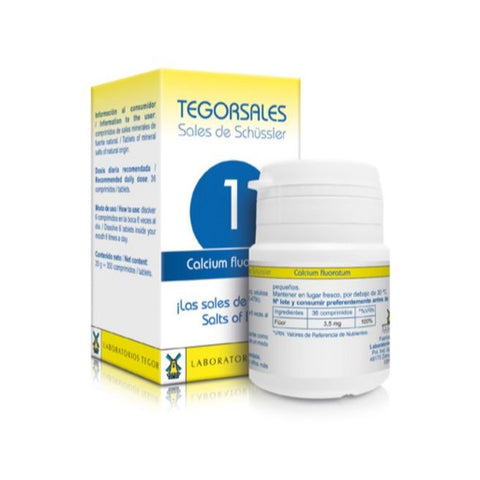 Comprar online TEGORSALES 1 FLUORATO DE CALCIO 350 COMPRIMIDOS de TEGOR. Imagen 1
